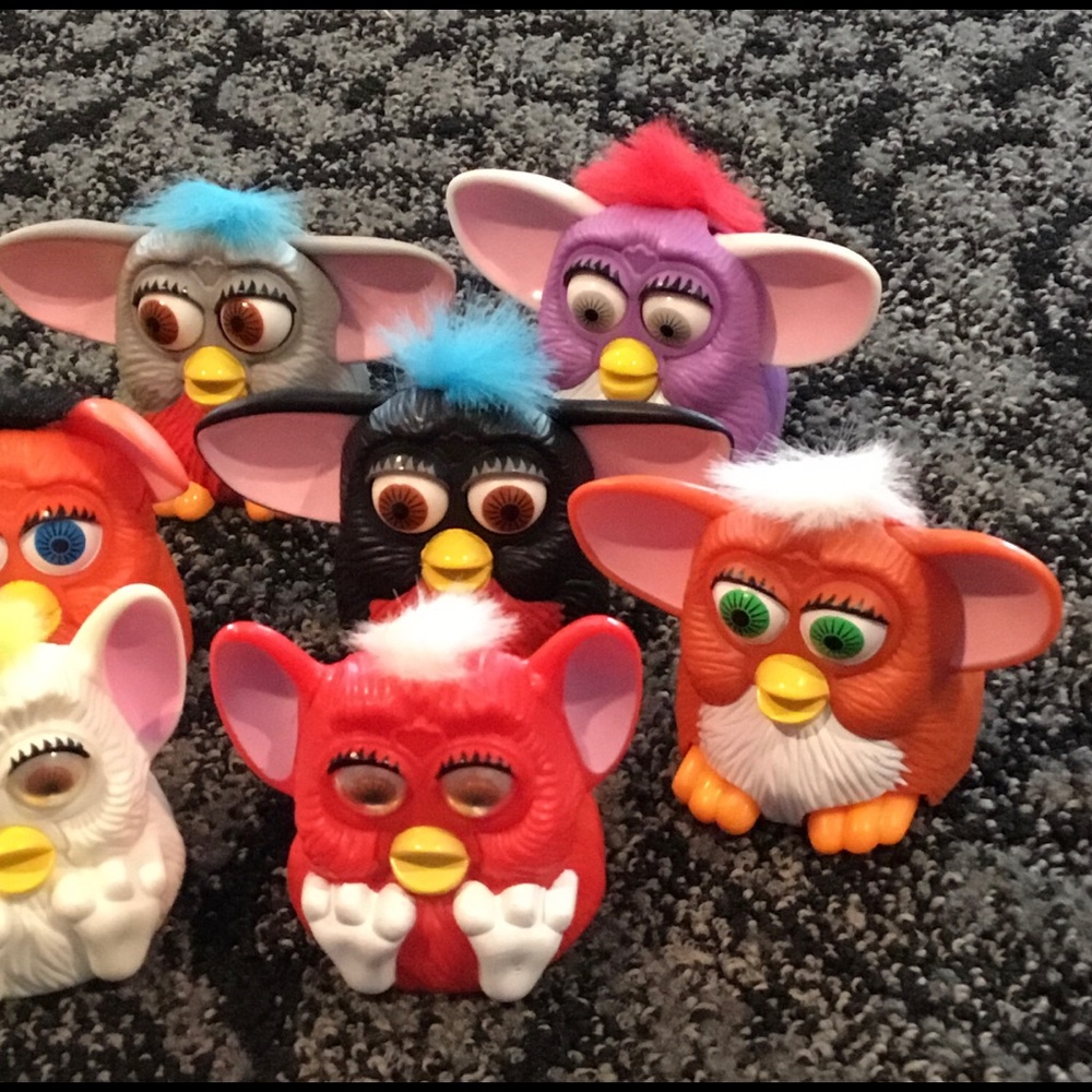 Furby Vintage McDonalds 1998 Toy Furbies Toys Figures Figurines Doll Happy Meal - Picture 6 of 13